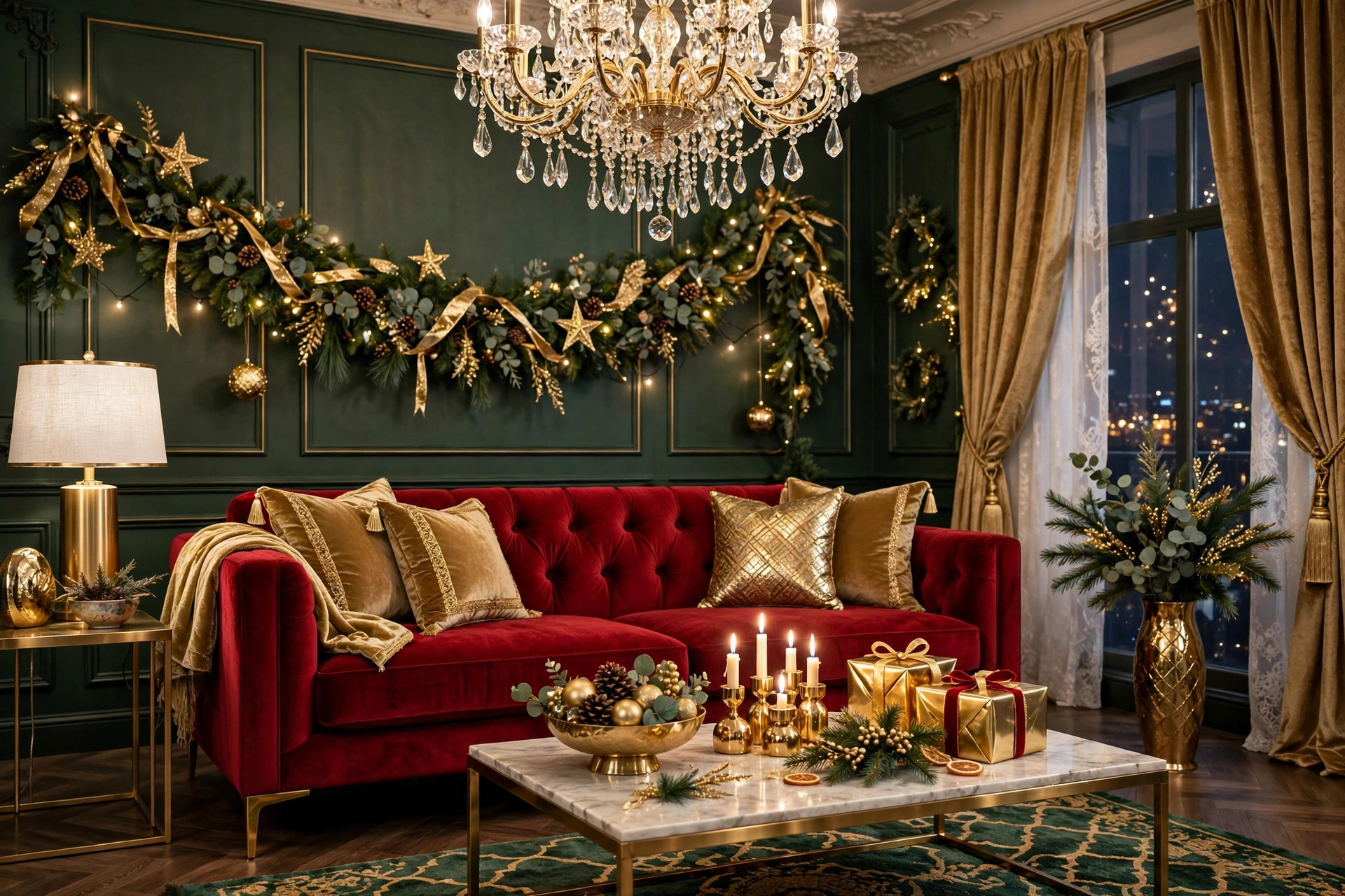 Holiday glam set